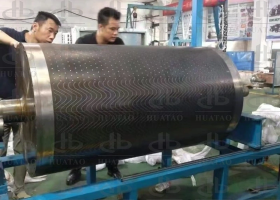 No Leak Eco Optimized Design Induction Heating Roller For Solar Bond And CCL Calendering Jobs