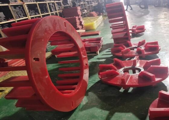 Custom Polyurethane Rotor Stator for Mineral Beneficiation Equipment