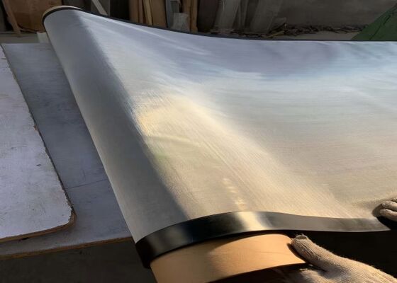 Transparent PU Grommet Screen EU 10/2011 Compliant 14-230 Mesh Count Food Use