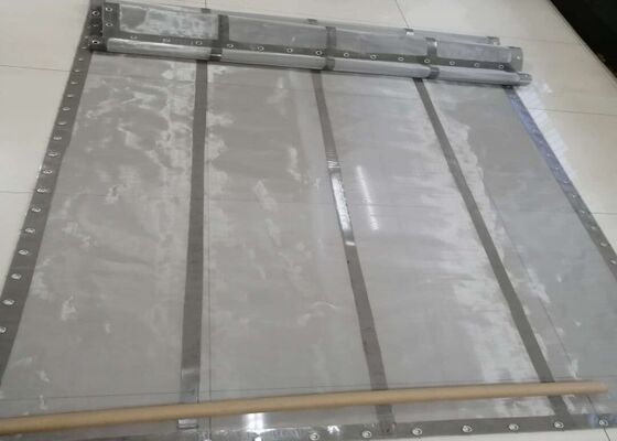HUATAO FDA-Compliant Grommet Screen 304 Stainless Steel Transparent PU Edge