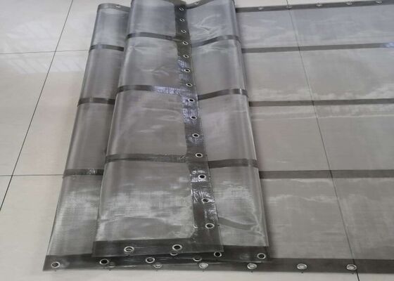 HUATAO FDA-Compliant Grommet Screen 304 Stainless Steel Transparent PU Edge