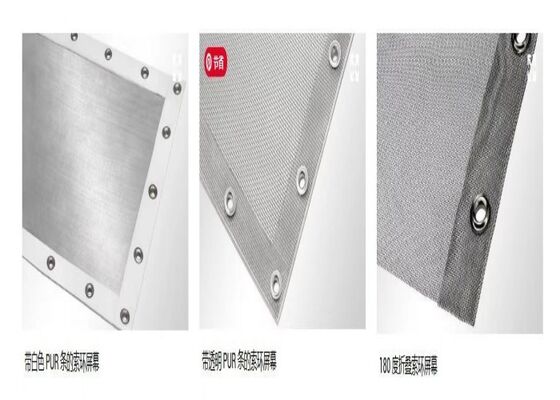 Rotex Replacement Screen 304 Stainless Steel Black PU-Strip Food-Grade Compatible