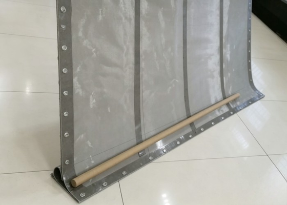 Industrial Grommet Screen Folded Edge 316L Stainless Steel >80°C Chemical Industry