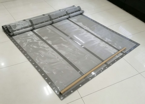 HUATAO FDA Grommet Screen 316L Stainless Steel Transparent PU Edge Food Industry