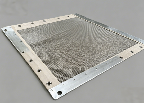 Food-Grade Grommet Screen Transparent PU FDA Compliant 14-230 Mesh Count