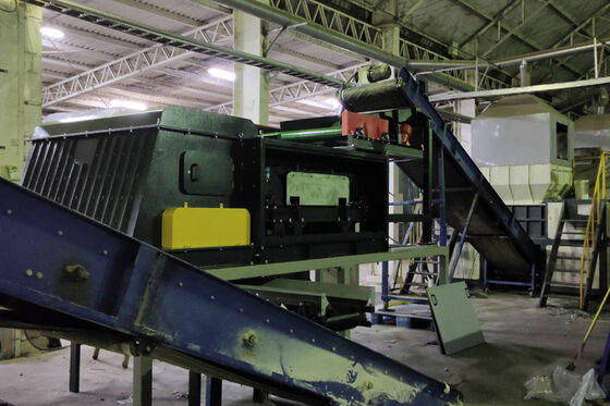 Compact Eddy Current Separator for WEEE Plastic Regrind Metal Removal