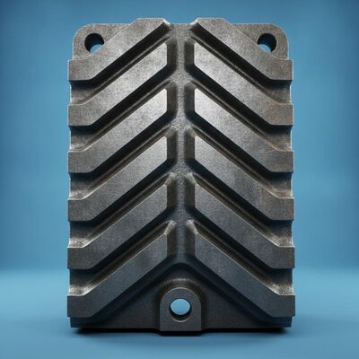 Fixed Jaw Plate for Primary Crusher High Tensile Strength Alloy Steel Quarry Wear Component