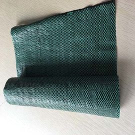 Geotextile Drainage Fabric / PP Woven Geotexte White , Black , Green