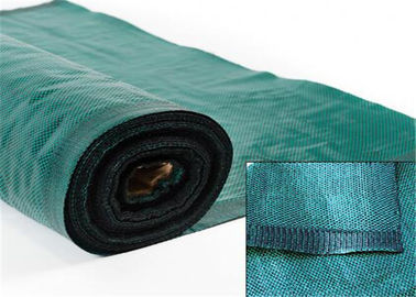 Black Woven Geotextile / Geosynthetics Material PP Woven Silt Fence For Construction Site