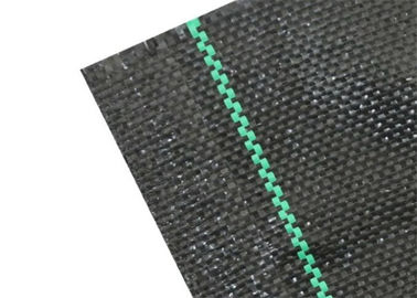 Black Woven Geotextile / Geosynthetics Material PP Woven Silt Fence For Construction Site