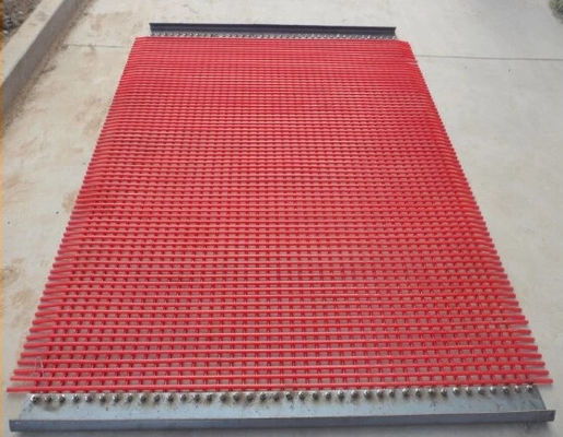 Stainless Core Polyurethane Screen Mesh Lightweight Tufflex Screen with Long Wear Life