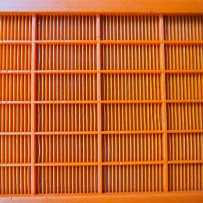 High Frequency Polyurethane Fine Screen Mesh with 75micron Opening for Abrasion Resistance and Anti-Blinding