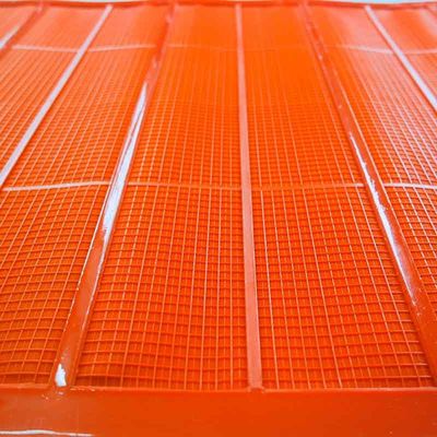 75 Micron Opening Abrasion Resistant Anti-Blinding Polyurethane Screen Mesh Urethane Screen Panels