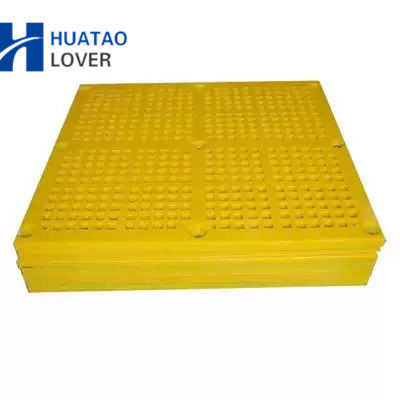 Customized Tensioned Polyurethane Screen Panel with Wear Resistance and Self-cleaning Apertures for Steel Plants
