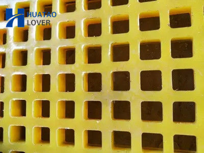 Customized Tensioned Polyurethane Screen Panel with Wear Resistance and Self-cleaning Apertures for Steel Plants