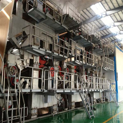 3600 / 300 Double - Wire Multi-Cylinder Kraft Paper Machine Test Liner Board Paper Machine