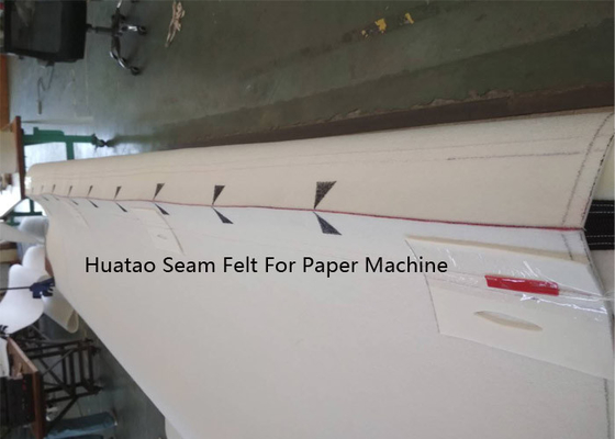 Material sentido cosido o sin fin del poliéster de la fabricación de papel para la máquina de papel