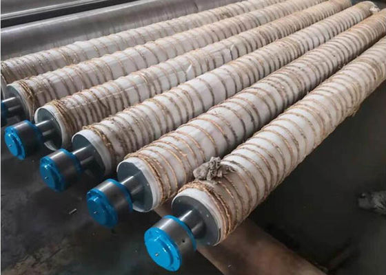 Rollo del pecho de la máquina de papel de rodillo impulsor del alambre y rollo de la guía para la fourdrinier