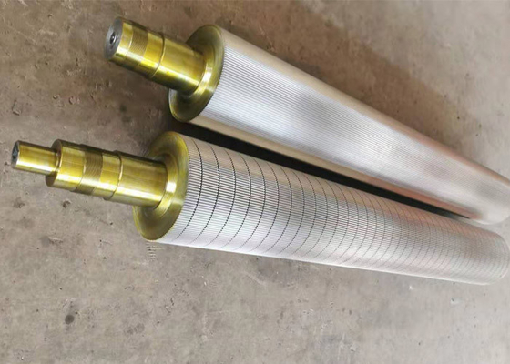 Rodillo corrugador de cromo duro para máquina corrugada de cartón