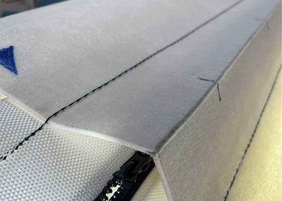 800gm - 2200gm Feltro de prensa de costura para la máquina de papel de alta velocidad