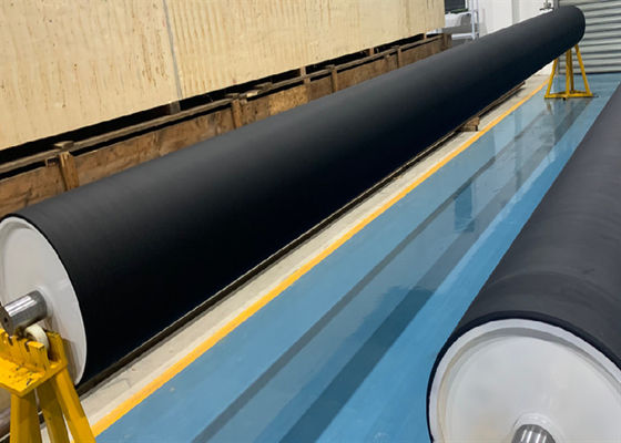 20# Acero Antidestático Negro Color Hipalon Corona Nip Roller para BOPP BOPET FILM