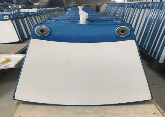 Filtro de disco cerámico de óxido de aluminio para deshidratación de concentrado de cobre