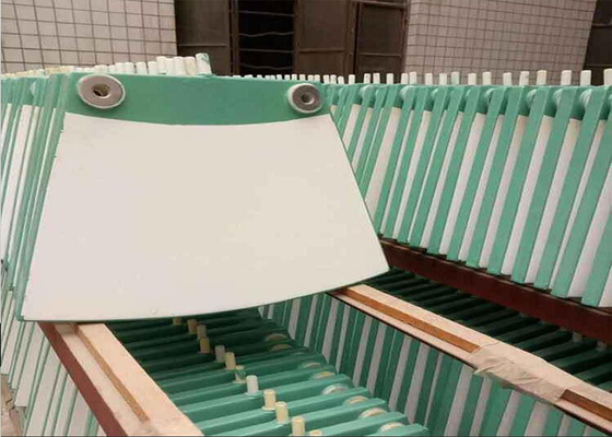 Placa de filtro de cerámica de alta precisión de 3 m2 para la deshidratación de los residuos de minería