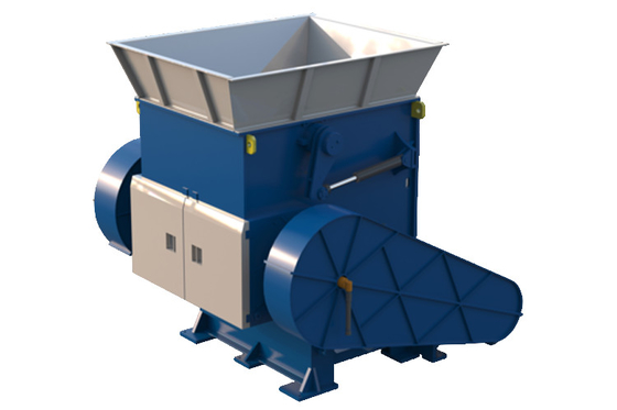 Máquina de trituración de desechos de material de reciclaje de eje único de alta eficiencia para desechos de plástico