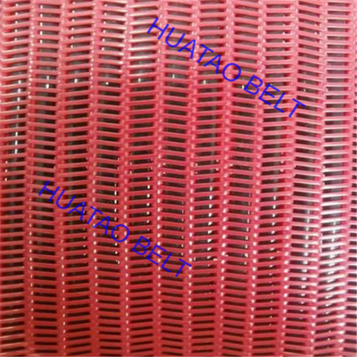 Cinturón de calefacción de poliéster de color rojo para la producción de MDF