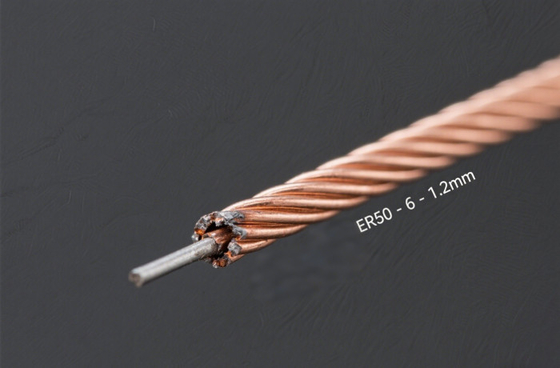 Cables de soldadura de núcleo de flujo altamente industriales con contenido de hidrógeno de 5 ml/100 g y tasa de alargamiento del 22-28%