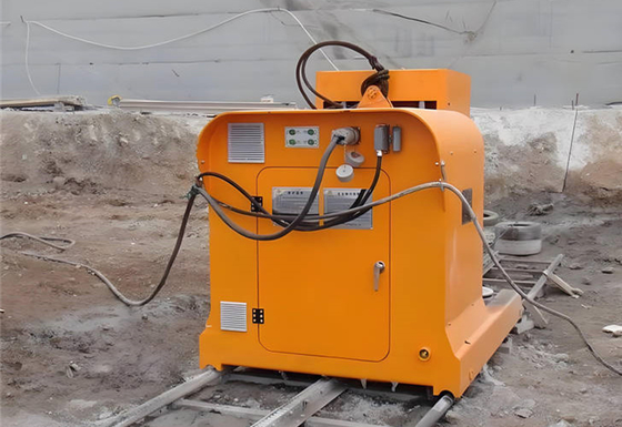Máquina de sierra de cable diamantado de alta eficiencia para la extracción de granito