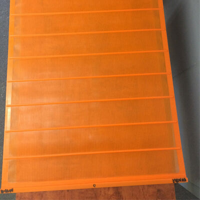 Panel de pantalla de poliuretano de 1040 * 700 mm TH48-30 con apertura de 0,045-8.0 mm para detección de alta eficiencia