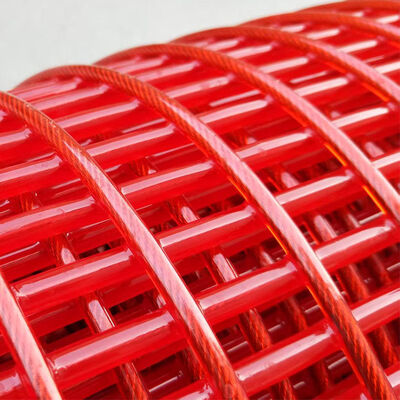 Pantalla de deshidratación de alta tensión de 5 mm de ancho de ranura Tufflex para la industria de agregados