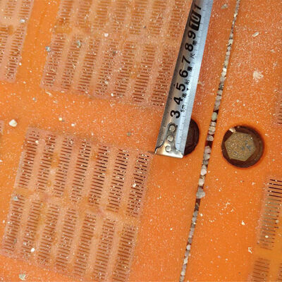 Polyurethane Mesh Pu de 30 mm de espesor para la planta de lavado de carbón