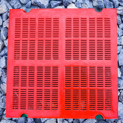 Nueva malla de pantalla de minería de carbón de alta elasticidad con tipo lineal de pantalla de poliuretano de poliuretano con garantía de 6 meses