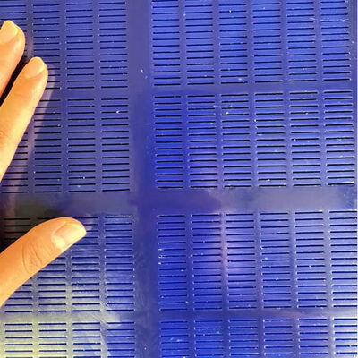 Malla de Pantalla de Poliuretano de Alta Resistencia al Desgaste para Tamiz Vibratorio Lineal con Tamaños de Apertura Personalizables y Mitigación de Ruido