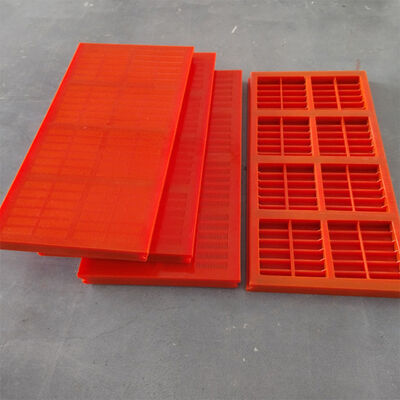 WS85 PU Tensión Screen Mesh Resistente a la corrosión y al aceite para deshidratación de minas