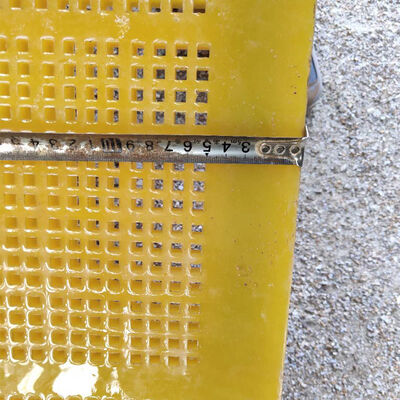 Malla de Poliuretano de 40 mm de Espesor con Diámetro de Alambre de 1.5 mm para Alta Resistencia al Desgaste en Minería