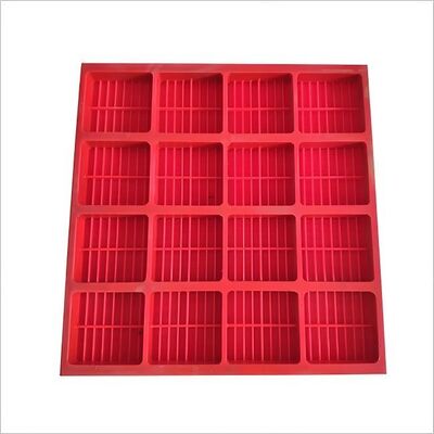 Tapete de Pantalla de Poliuretano de 30 mm de Espesor con Estabilidad Térmica y Eficiencia Energética para Aplicaciones Mineras