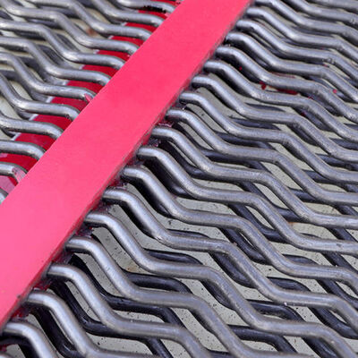 Anti-obstrucción de auto-limpieza malla de alambre para la mina de carbón