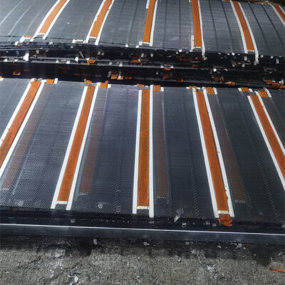 Malla de alambre autolimpiante de acero inoxidable con apertura de 1 mm a 65 mm para aplicaciones mineras de alto rendimiento