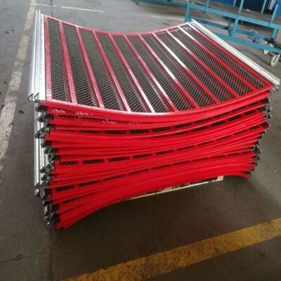 65MN de acero autolimpieza malla de alambre con 1,2 mm-20 mm de apertura y 0,4 mm de diámetro de alambre para la clasificación de materiales finos