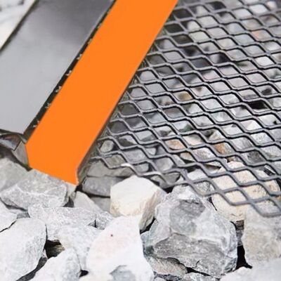 Pantalla de arpa autolimpiante de acero inoxidable con abertura de 4 mm-25 mm para cribado de arena seca y tamaño de orificio ajustable