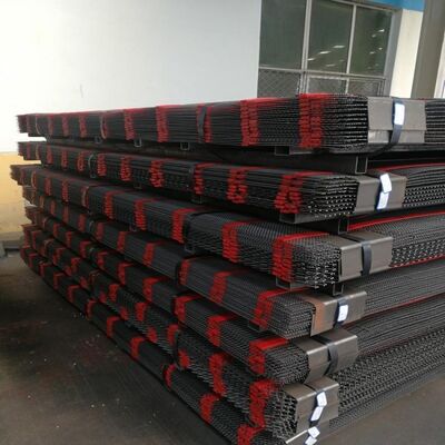 Pantalla autolimpiante de apertura ondulada con acero 65MN y apertura de 4mm-15mm para procesamiento de agregados