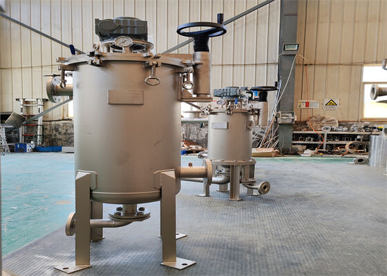 Tratamiento industrial del agua Filtro automático de autolimpieza de acero inoxidable