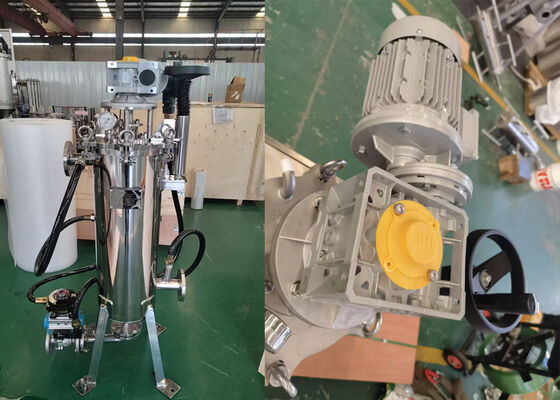 Filtros y coladores autolimpiantes automáticos tipo raspador