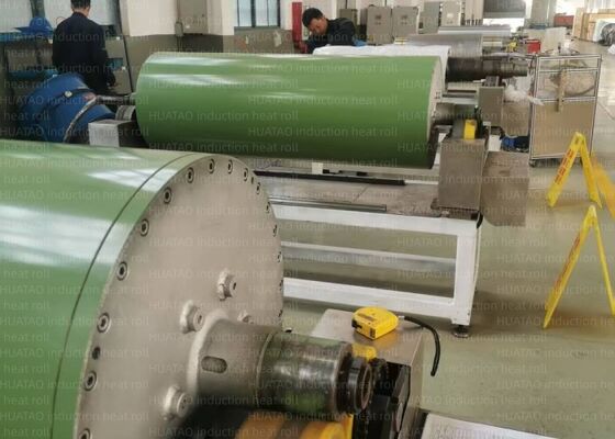 Rodillo de calentamiento por inducción de Teflok de bajo consumo de energía con control de temperatura superficial dentro de 0,5 grados centígrados