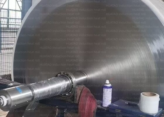 Velocidad lineal Max 1000 mmin Max 1000 mmin Rodillo de calandrado Rodillo de calentamiento por inducción electromagnética Dimensión: 1000 a 1500 mm con L1000 a 3000 mm