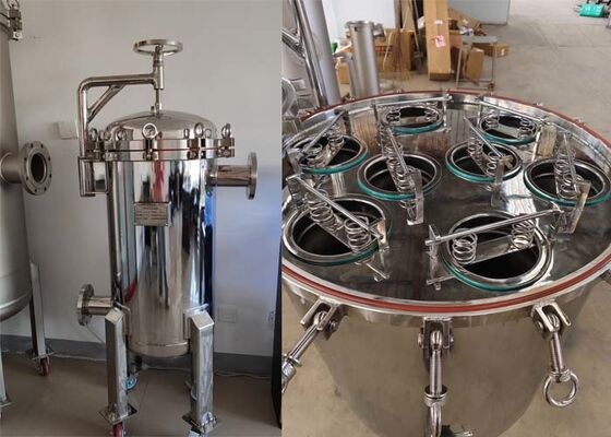 Filtro de Bolsas Múltiples para Recubrimientos Industriales