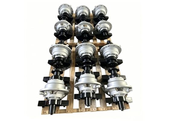 Fuerza de vibración estable de la impulsión del engranaje del eje del doble del excitador vibratorio de la explotación minera industrial